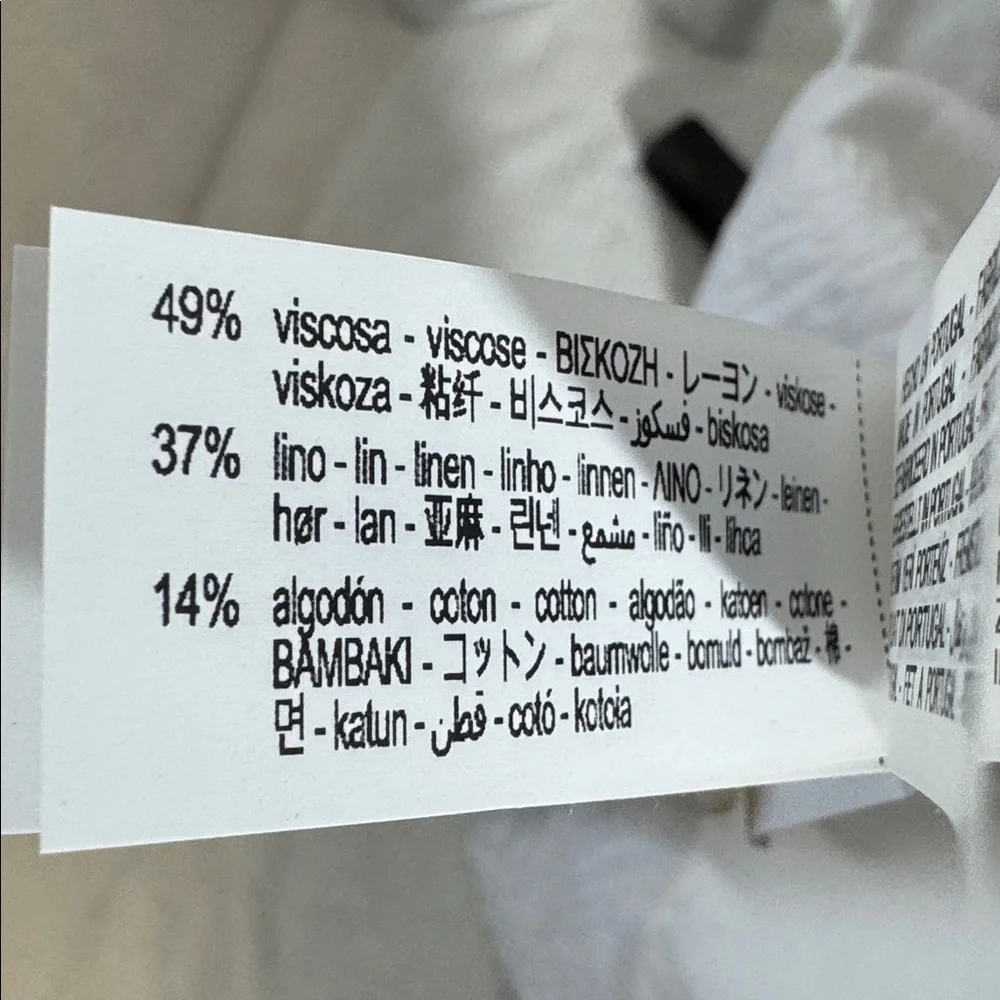 Zara Asymmetric neckline with wide strap and off-the-shoulder design Size XS - Picture 11 of 15